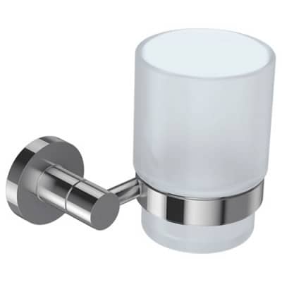 Купить Стакан Jacob Delafon Eo Classique для зубных щеток белый Хром E77825-CP по низкой цене