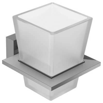 Купить Стакан Jacob Delafon EO Mécanique для зубных щеток белый хром E77866-CP по низкой цене