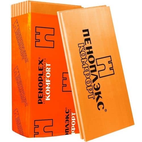 Купить Теплоизоляция Пеноплэкс Комфорт 1185х585х100 мм 4 плиты в упаковке по низкой цене