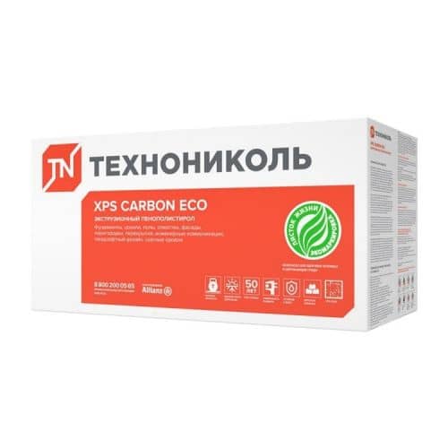 Купить Теплоизоляция Технониколь Carbon Eco 1180x580x30 мм 13 плит в упаковке по низкой цене