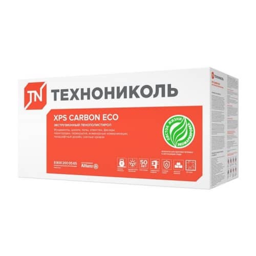 Купить Теплоизоляция Технониколь Carbon Eco SP Light TB 2360х580х100 мм 4 плиты в упаковке по низкой цене