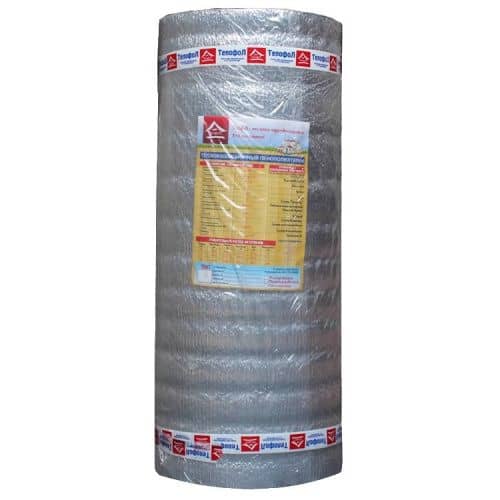 Купить Теплоизоляция Тепофол 03 А из вспененного полиэтилена металлизированный по низкой цене