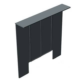 Купить Перегородка-сифон Gidrolica Point 210 30.30 для дождеприемника пластиковая по низкой цене