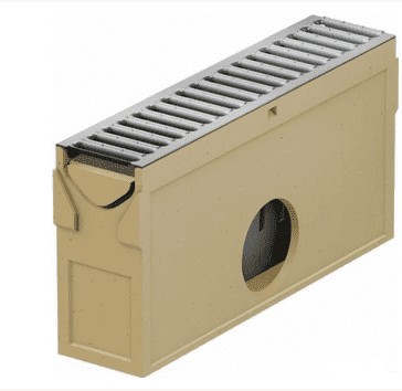 Купить Пескоуловитель ACO Self Euroline 38703 с оцинкованной решеткой по низкой цене