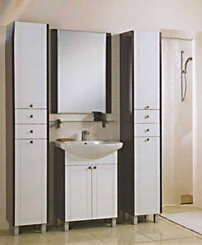 Купить Зеркало Акватон Альпина 65 венге 1A133502AL500 по низкой цене