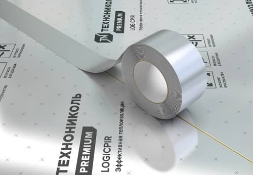Купить Лента Технониколь Logicpir алюминиевая 50000х48х0,04 мм по низкой цене