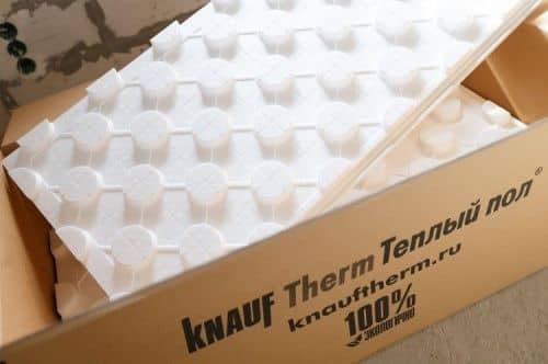Купить Маты Knauf Therm Теплый пол теплоизоляционные 1200х600х47 мм по низкой цене