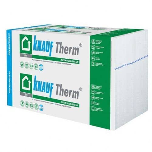 Купить Пенопласт Knauf Therm Дом 1000x600x50 мм 10 плит в упаковке по низкой цене