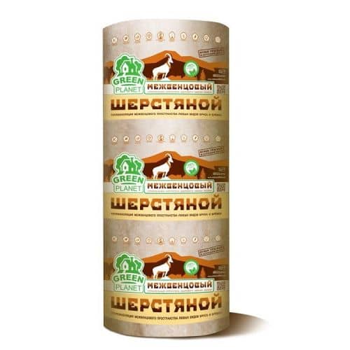 Купить Утеплитель Green Planet Шерстяной межвенцовый 150 мм по низкой цене