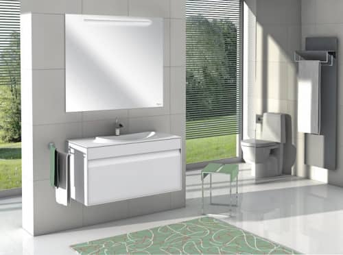 Купить Зеркало Roca Laks c подсветкой белое ZRU9302809 по низкой цене