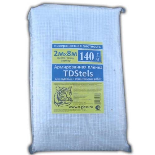 Купить Пленка TDStels армированная 2х8 м 140 г/м2 по низкой цене