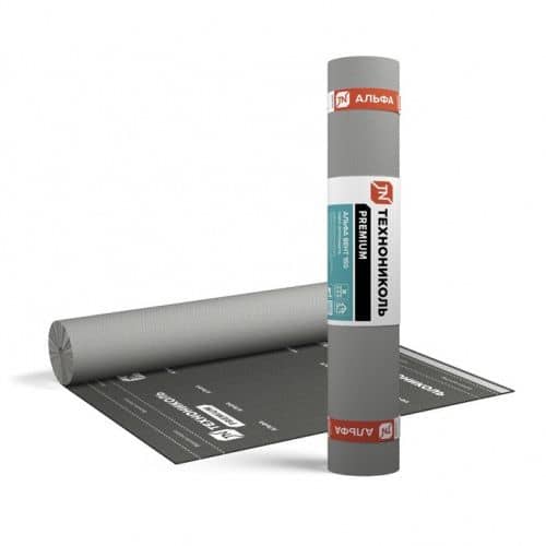 Купить Мембрана Технониколь Альфа Вент 150 гидро-ветрозащитная диффузионная по низкой цене