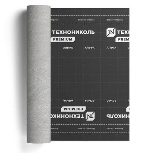 Купить Мембрана Технониколь Альфа Топгидро-ветрозащитная диффузионная по низкой цене