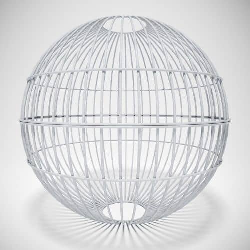 Купить Габион шар 70 см покрытие цинк по низкой цене