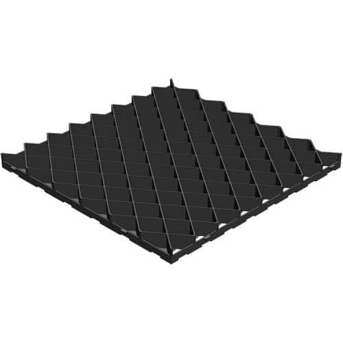 Купить Решетка Gidrolica 606 газонная ромб черная по низкой цене