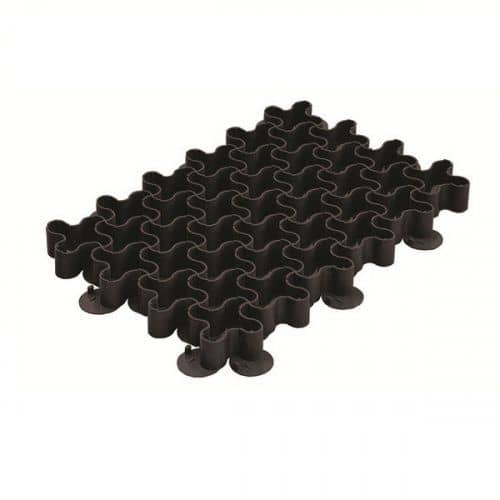 Купить Решетка Standartpark РГ-60.40.5,1 газонная пластиковая черная по низкой цене