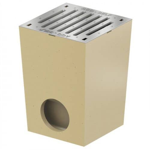 Купить Дождеприемник ACO Self 01581 с оцинкованной решеткой по низкой цене