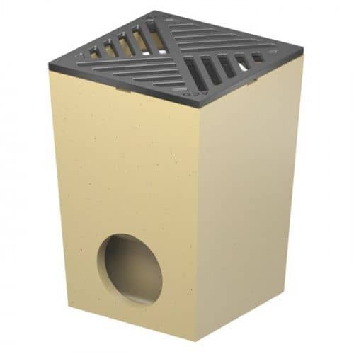 Купить Дождеприемник ACO Self 01552 с чугунной решеткой по низкой цене