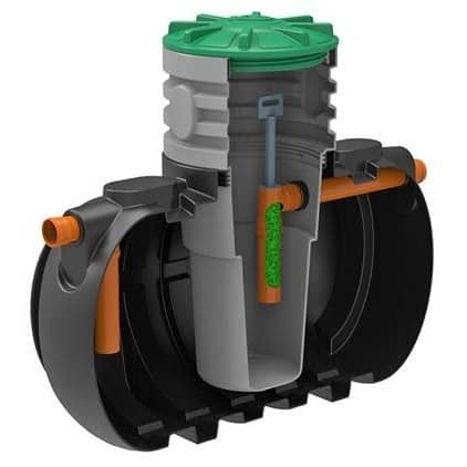 Купить Cептик Rodlex SO2000 двухкамерный без крышки по низкой цене