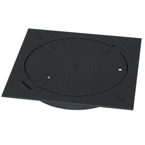 Купить Люк Standartpark Л-60.75.10-ВЧ квадратный чугунный с запорным устройством по низкой цене