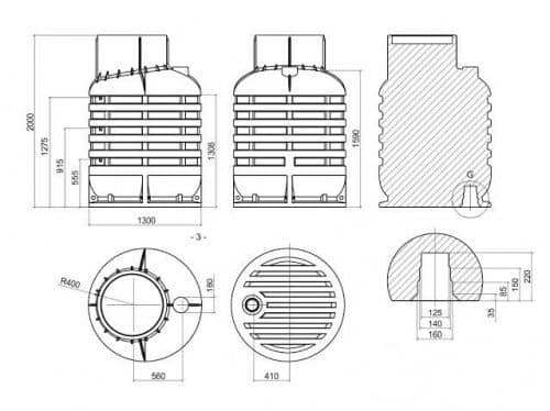 Купить Кессон Rodlex KS 2.0 для скважин без крышки по низкой цене