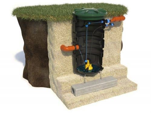 Купить Канализационная насосная станция Rodlex Pumps с насосом Pedrollo по низкой цене