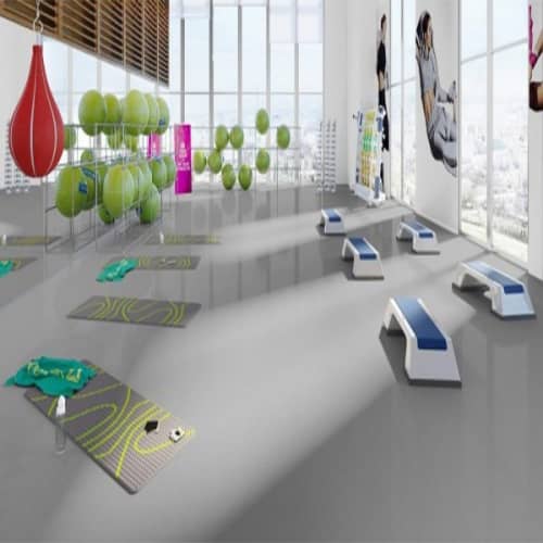 Купить Линолеум Tarkett Omnisports Excel Grey спортивный 2x20,5 м по низкой цене