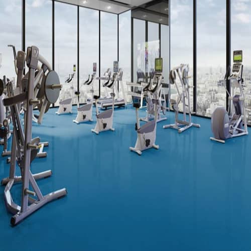 Купить Линолеум Tarkett Omnisports Speed Royal Blue спортивный 2x20,5 м по низкой цене