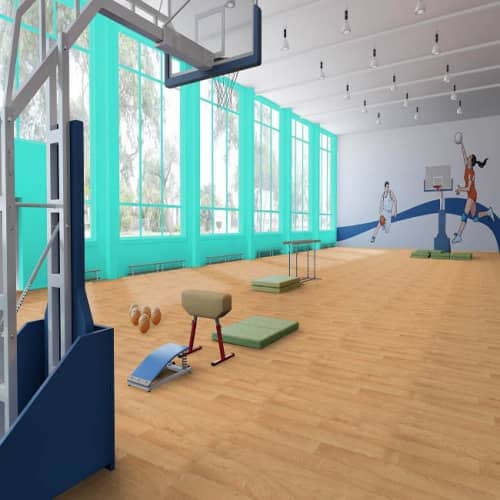 Купить Линолеум Tarkett Omnisports Reference Oak Classic спортивный 2x20,5 м по низкой цене