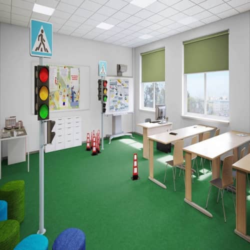 Купить Линолеум Tarkett Acczent Esquisse 12 коммерческий гетерогенный 2х23 м по низкой цене