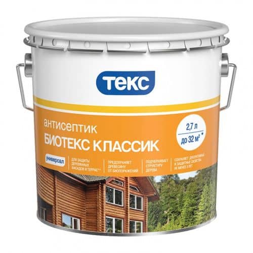 Купить Антисептик ТЕКС Биотекс Классик Универсал клён 2,7 л по низкой цене