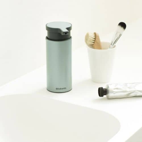 Купить Диспенсер Brabantia для жидкого мыла, мятный металлик по низкой цене