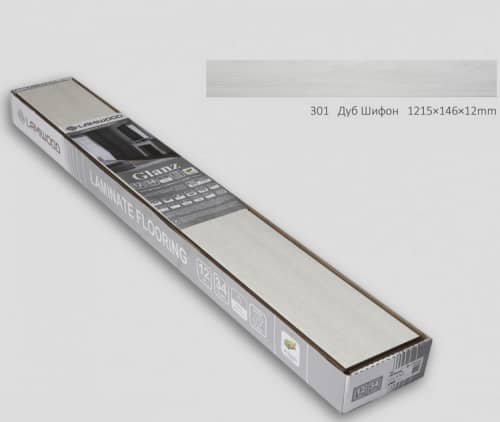 Купить Ламинат Lamiwood Glanz 301 Дуб Шифон 34 класс, 12 мм по низкой цене