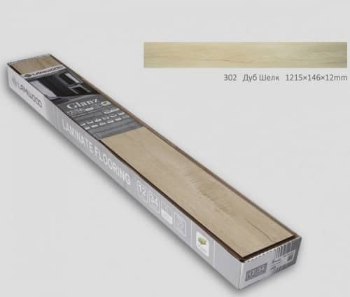 Купить Ламинат Lamiwood Glanz 302 Дуб Шелк 34 класс, 12 мм по низкой цене