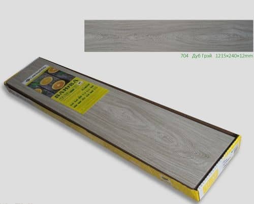 Купить Ламинат Lamiwood Samba 704 Дуб Грэй 34 класс, 12 мм по низкой цене