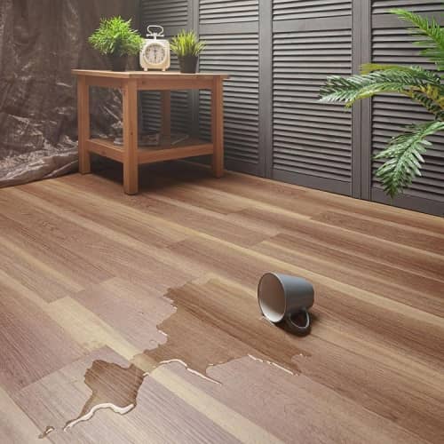 Купить Плитка Aquafloor Classic Click AF5504 Дуб Античный кварц-виниловая 1220х180х5,5 мм по низкой цене