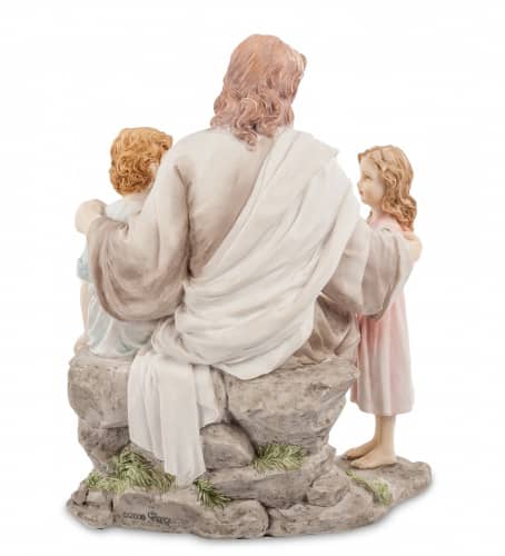 Купить Статуэтка Veronese Проповедь Иисуса WS-505 по низкой цене