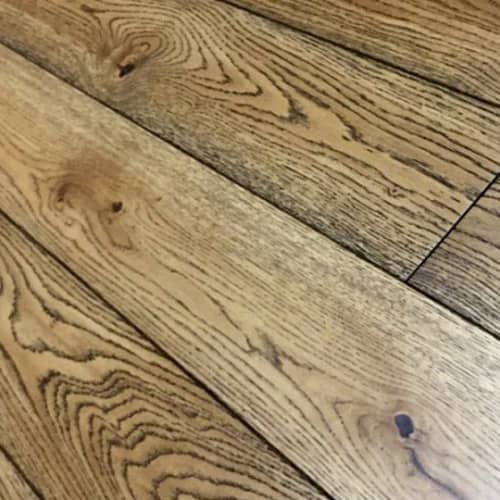 Купить Инженерная доска Greenline Deluxe Дуб Верона Кантри 400-1500х125х18 мм по низкой цене