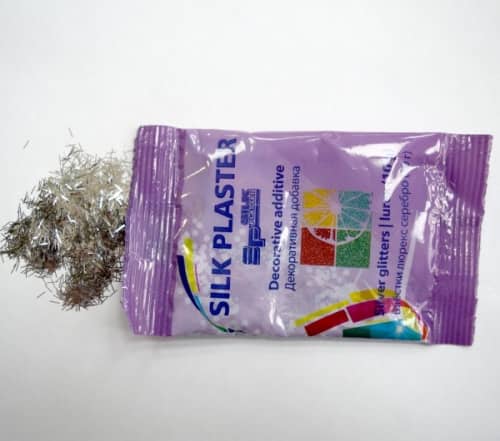 Купить Блестки Silk Plaster люрекс серебро 10 гр по низкой цене