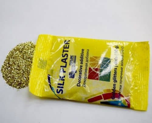 Купить Блестки Silk Plaster точечные золото 10 гр по низкой цене