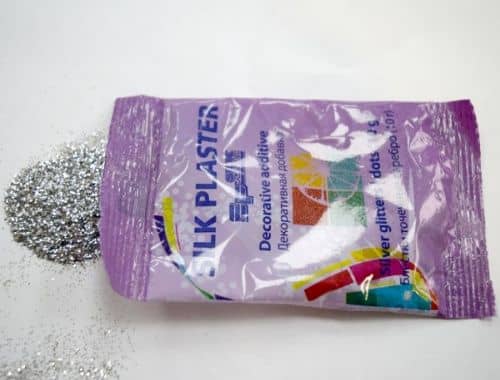 Купить Блестки Silk Plaster точечные серебро 10 гр по низкой цене