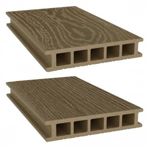 Купить Доска Savewood Fagus террасная двухсторонняя тик 4000х144х28 мм по низкой цене