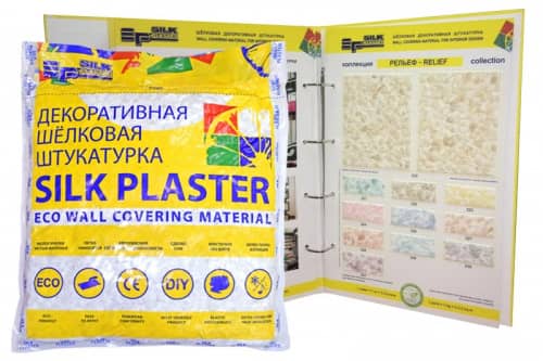 Купить Штукатурка Silk Plaster Рельеф Г-325 декоративная жидкие обои по низкой цене
