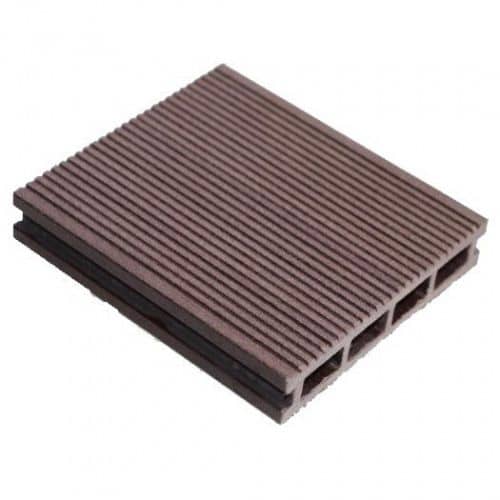 Купить Доска MasterDeck Classic Вельвет террасная широкий/узкий Венге 6000х140х26 мм по низкой цене
