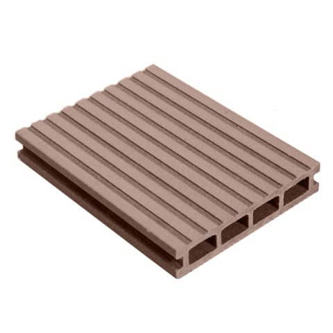 Купить Доска MasterDeck Classic Вельвет террасная широкий/узкий Тик 3000х140х26 мм по низкой цене