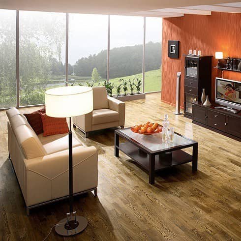 Купить Паркетная доска Barlinek Decor Line Дуб Tiramisu Molti трехполосная брашированная лак по низкой цене