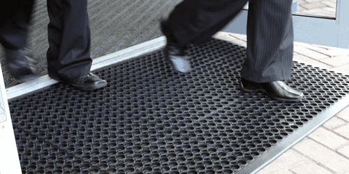 Купить Коврик Cleanwill резиновый ячеистый 1000х500х12 мм по низкой цене