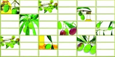 Панель ПВХ Мелон пласт Оливка 0,957х0,477 м