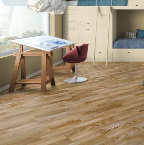 Купить Паркетная доска Tarkett Salsa Дуб Натур Браш трехполосная брашированная лак по низкой цене