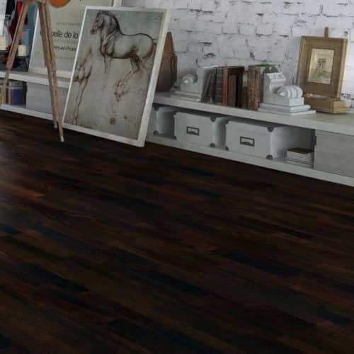 Купить Паркетная доска Tarkett Salsa Дуб Ява трехполосная брашированная лак по низкой цене